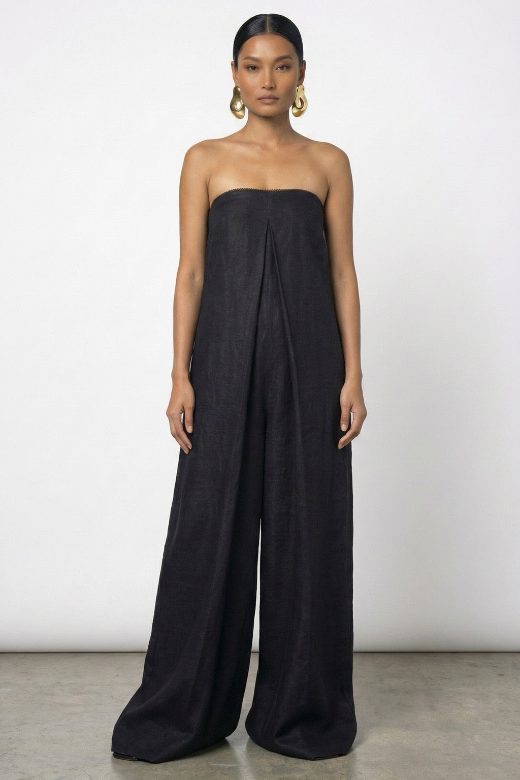 Midnight Wide-Leg Jumpsuit