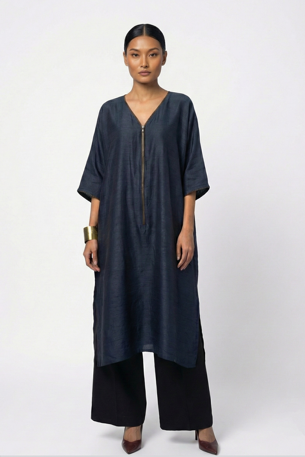 Midnight Zip Kurta