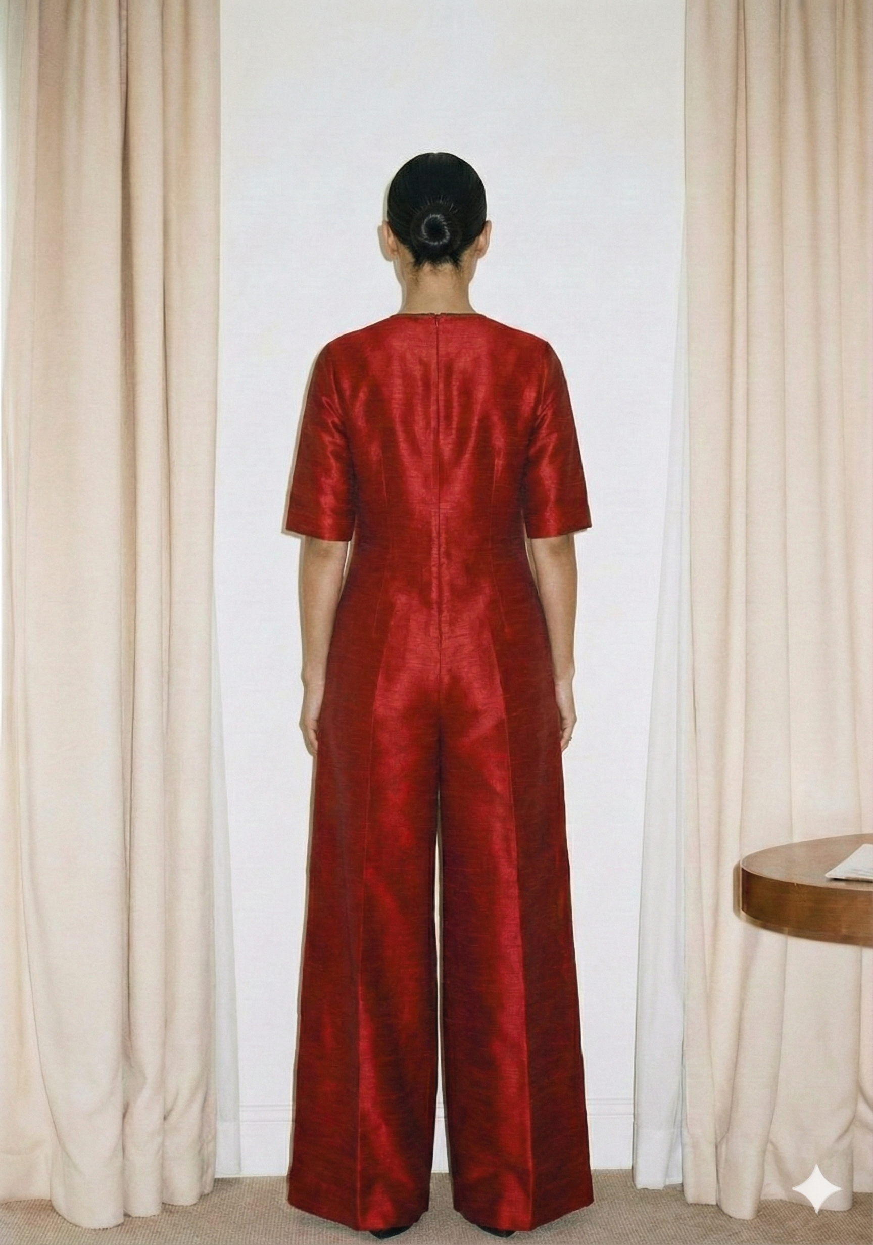 Barely Desi Silk Jumpsuit