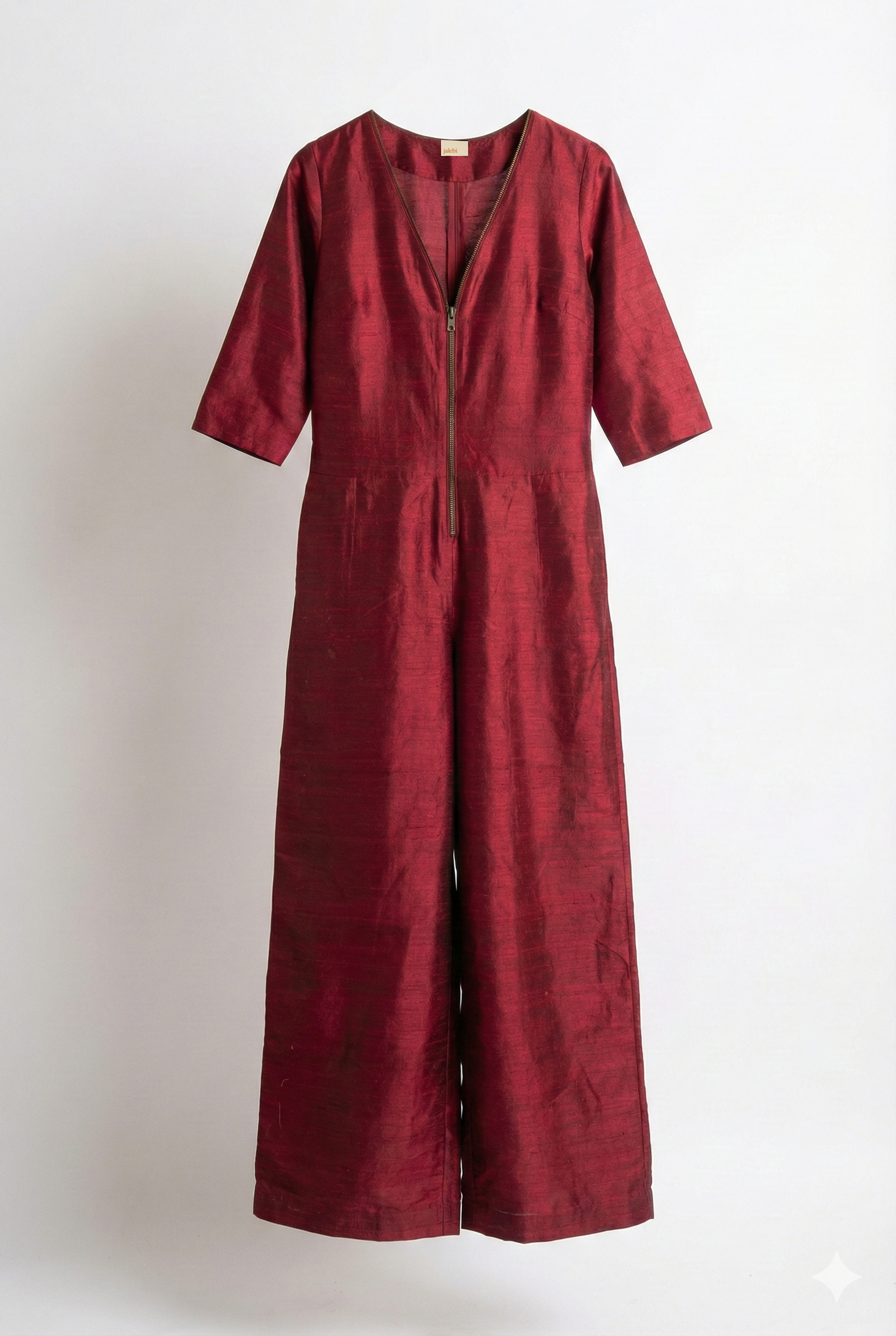 Barely Desi Silk Jumpsuit