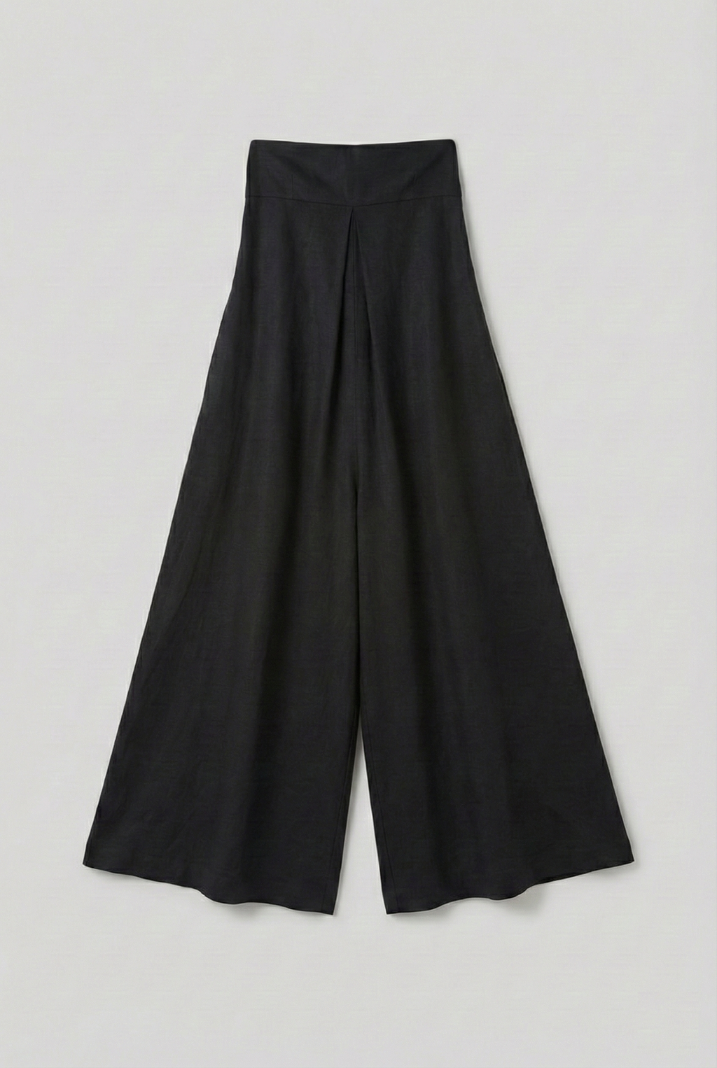 Strapless Wide-Leg Jumpsuit Black